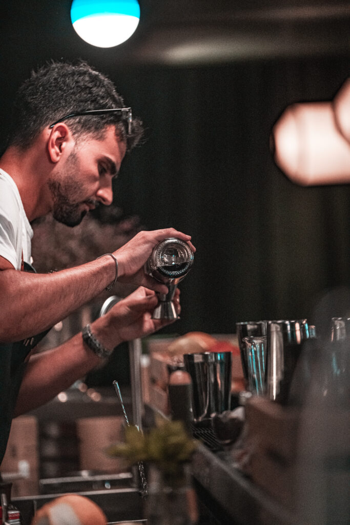 Bartender at Bar Brahe